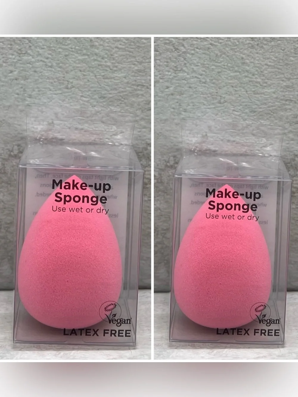 💫 $3 Two Makeup Sponges in Pink